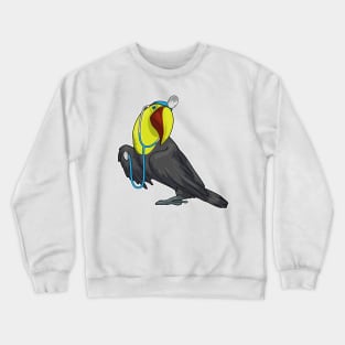 Toucan Doctor Stethoscope Crewneck Sweatshirt